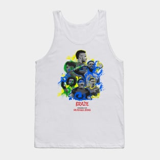 World Cup 2018 - Brazil Tank Top